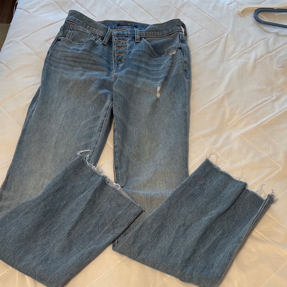 Lucky Brand Light Blue Straight Leg Jeans